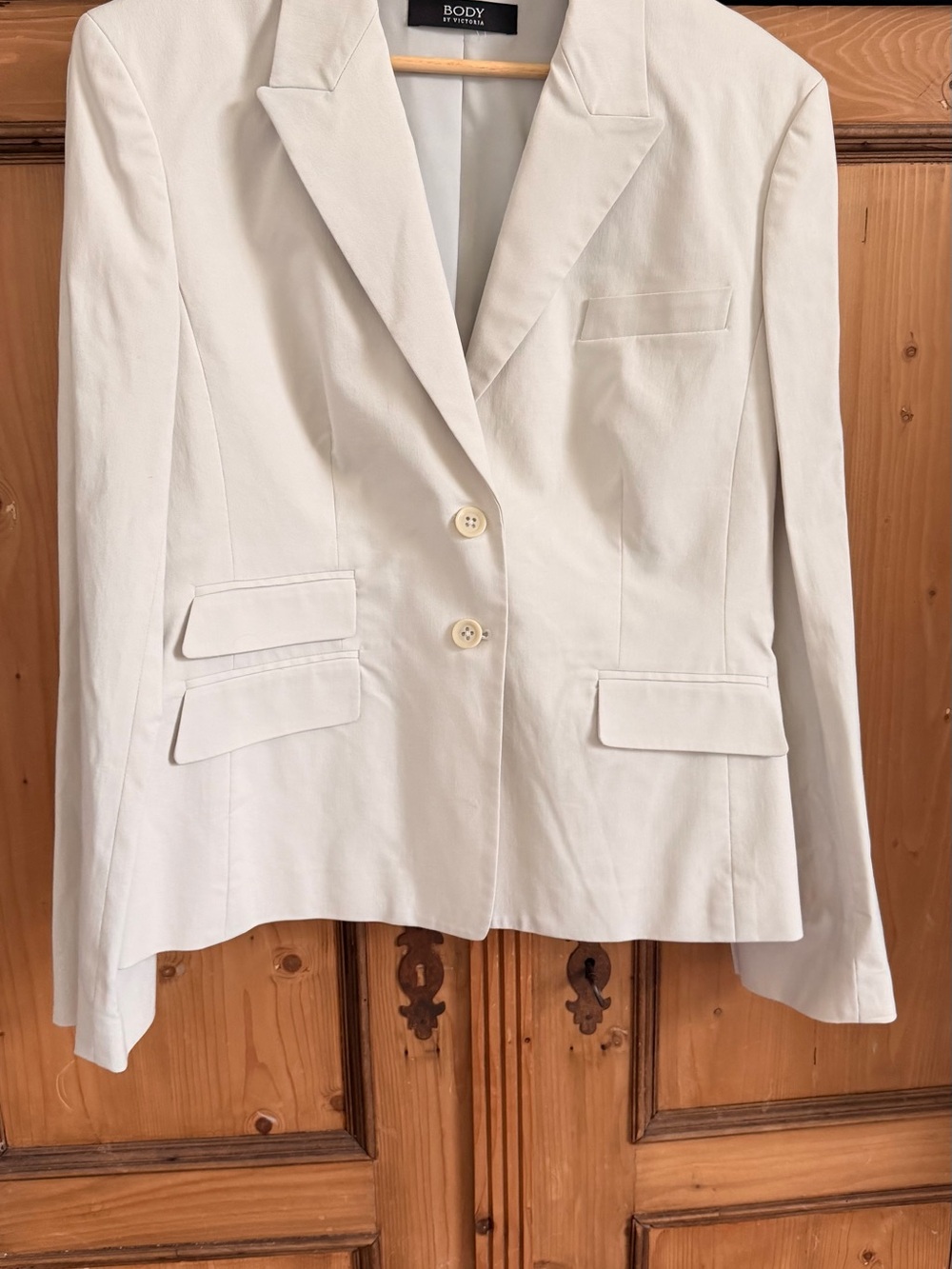 NWOT Victoria's Secret Cream Tailored Women's Blazer